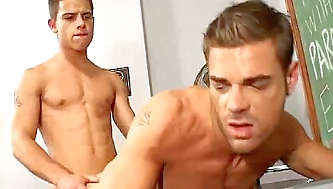 Teacher gives a blowjob to his stud student before cum on the girl