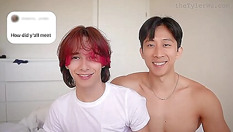 Real Life - Hung Uncut Twink Fucks His Asian Boyfriend In Chastity