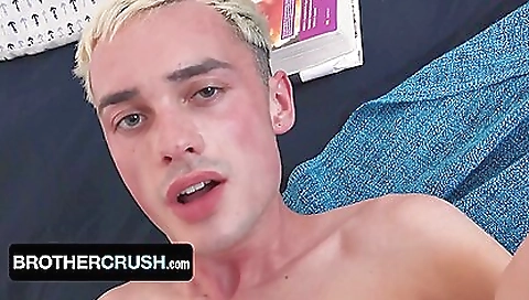 Big cock blonde stepbrother creampies his huge cock